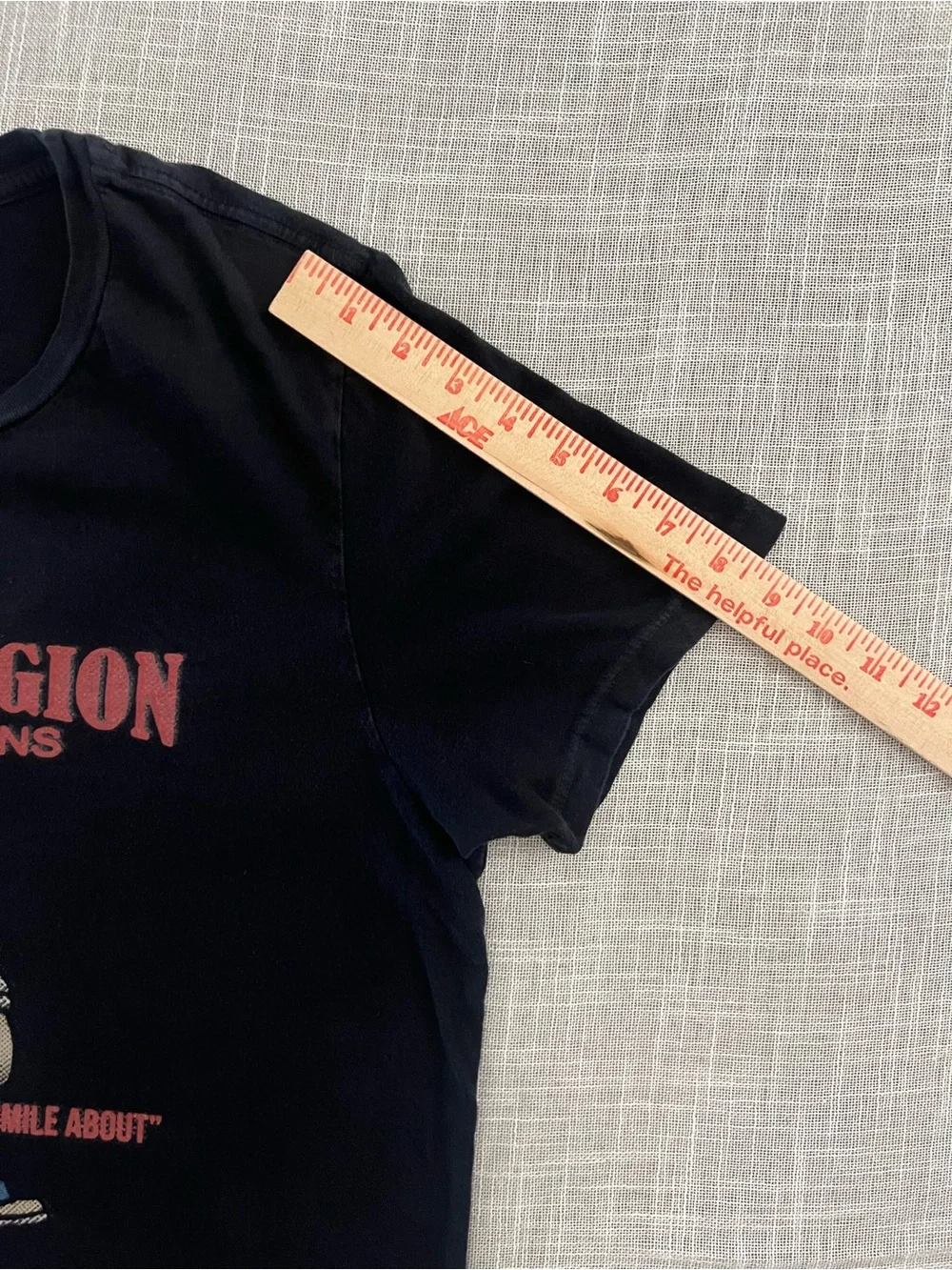 True Religion RARE “Mr Big Stuff” Black Tee Medium